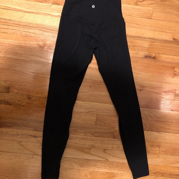 lululemon black align leggings 28